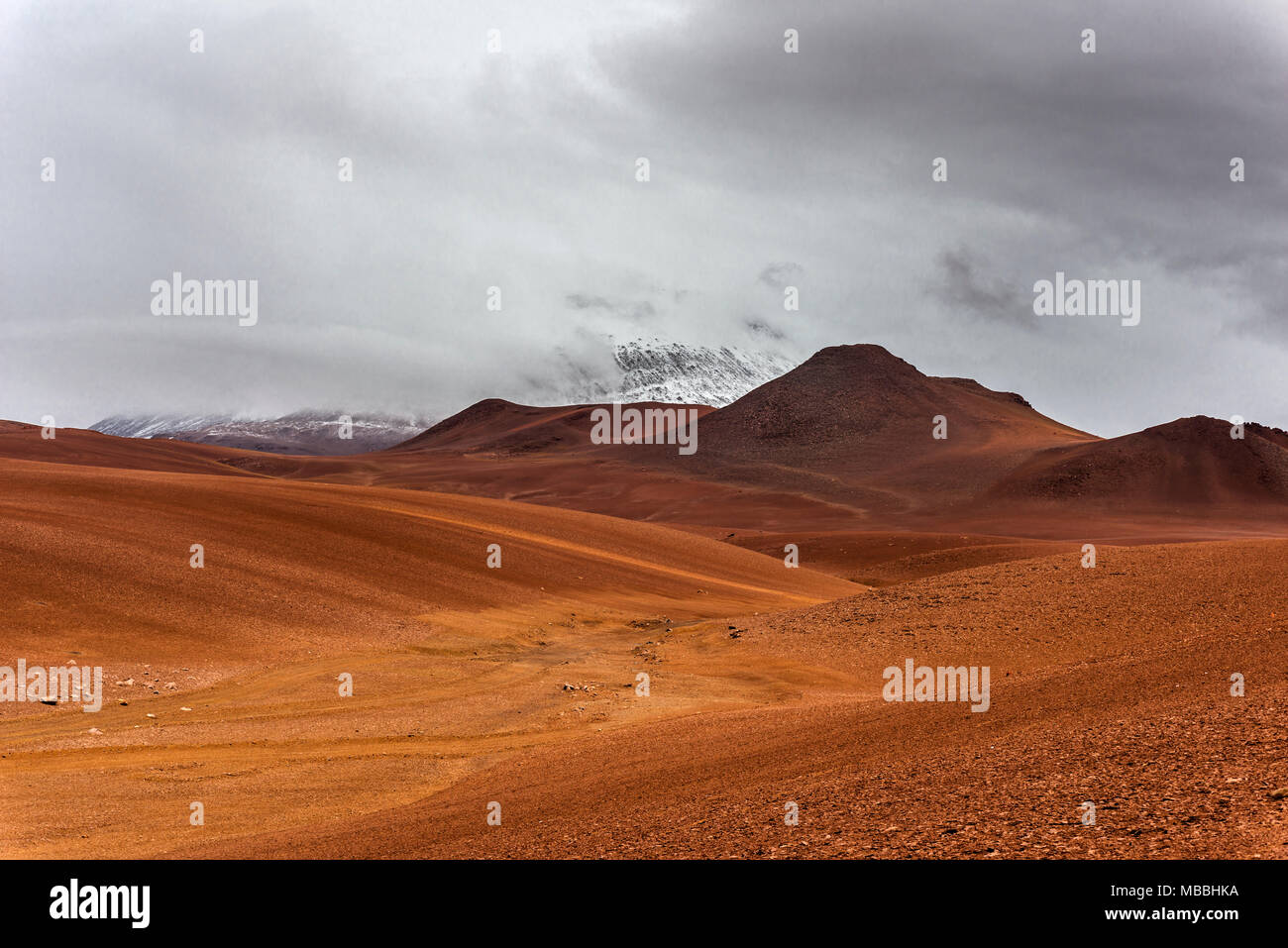 mountain chain of the Cordillera de los Andes, on the border between ...