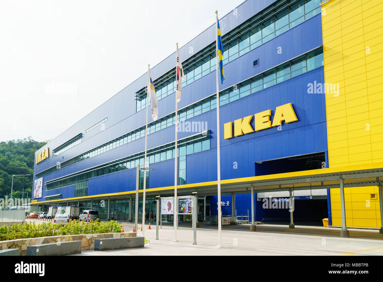 Gwangmyeong Korea September 14 15 Whole View Of Gwangmyeong Ikea In Korea Ikea Is A Multinational Company That Designs And Sells Furniture Ap Stock Photo Alamy