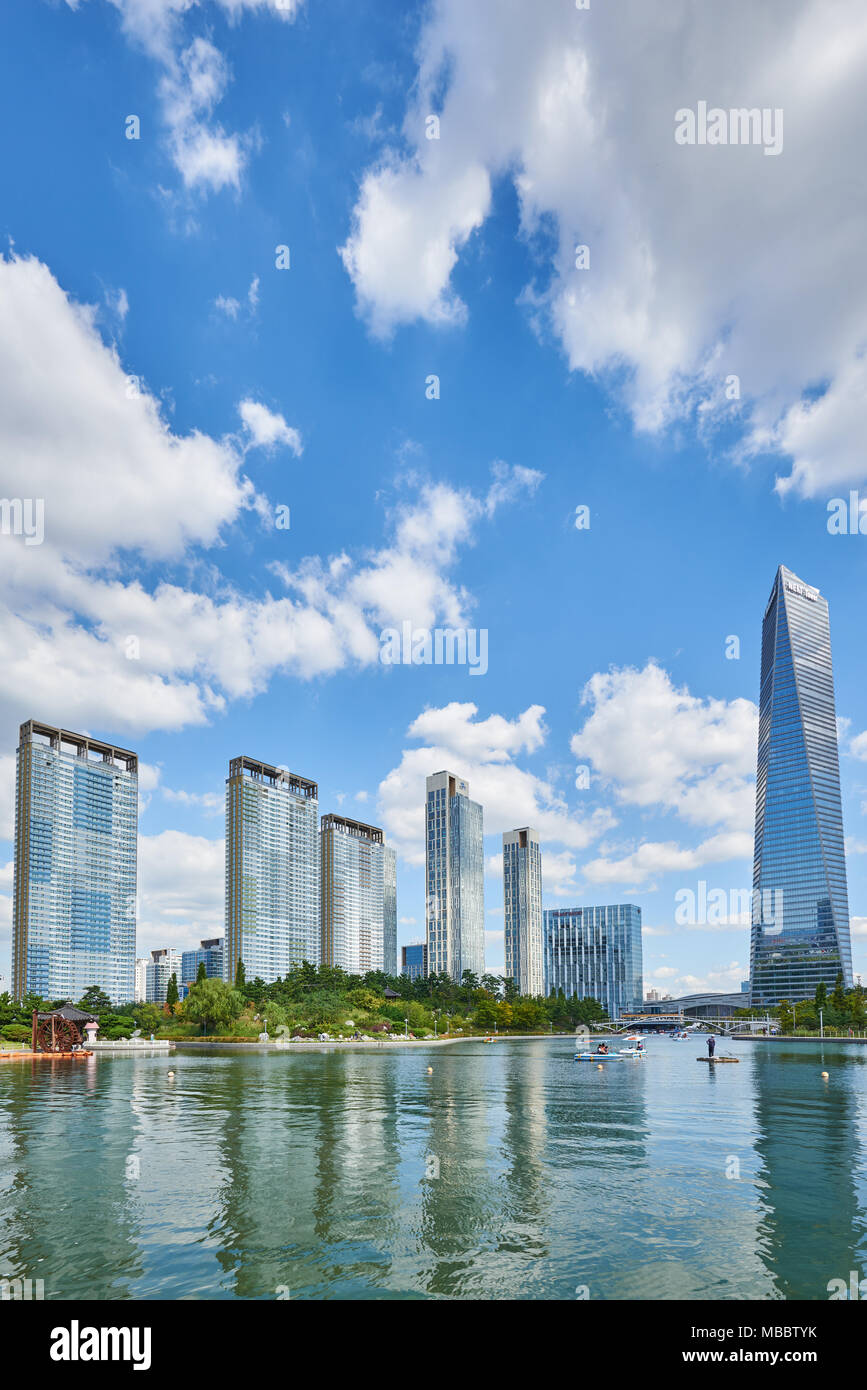 Songdo, Korea September 07, 2015 Songdo International Business