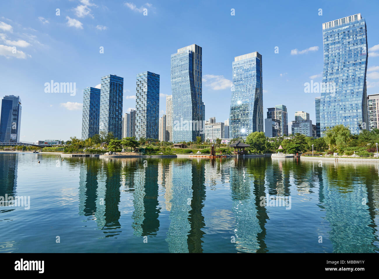 Songdo, Korea September 07, 2015 Songdo International Business