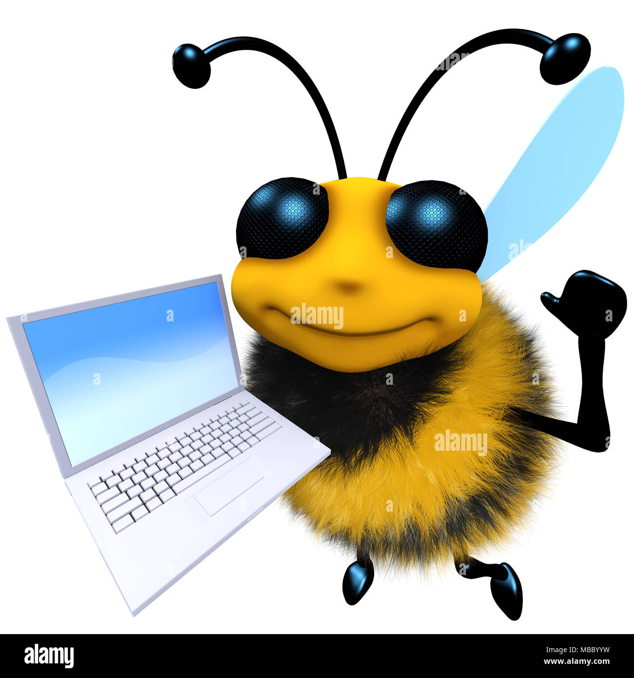 Funny computer cartoon hi-res stock photography and images - Alamy