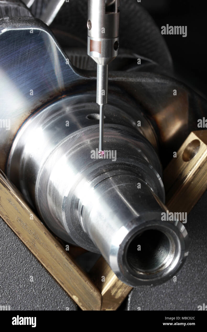 Measurement in mechanical engineering Stock Photo Alamy