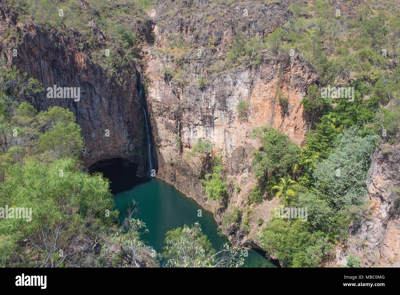 Tolmer Rocks Tolmer Falls in Litchfield National Park, Northern Territory, Australia ...