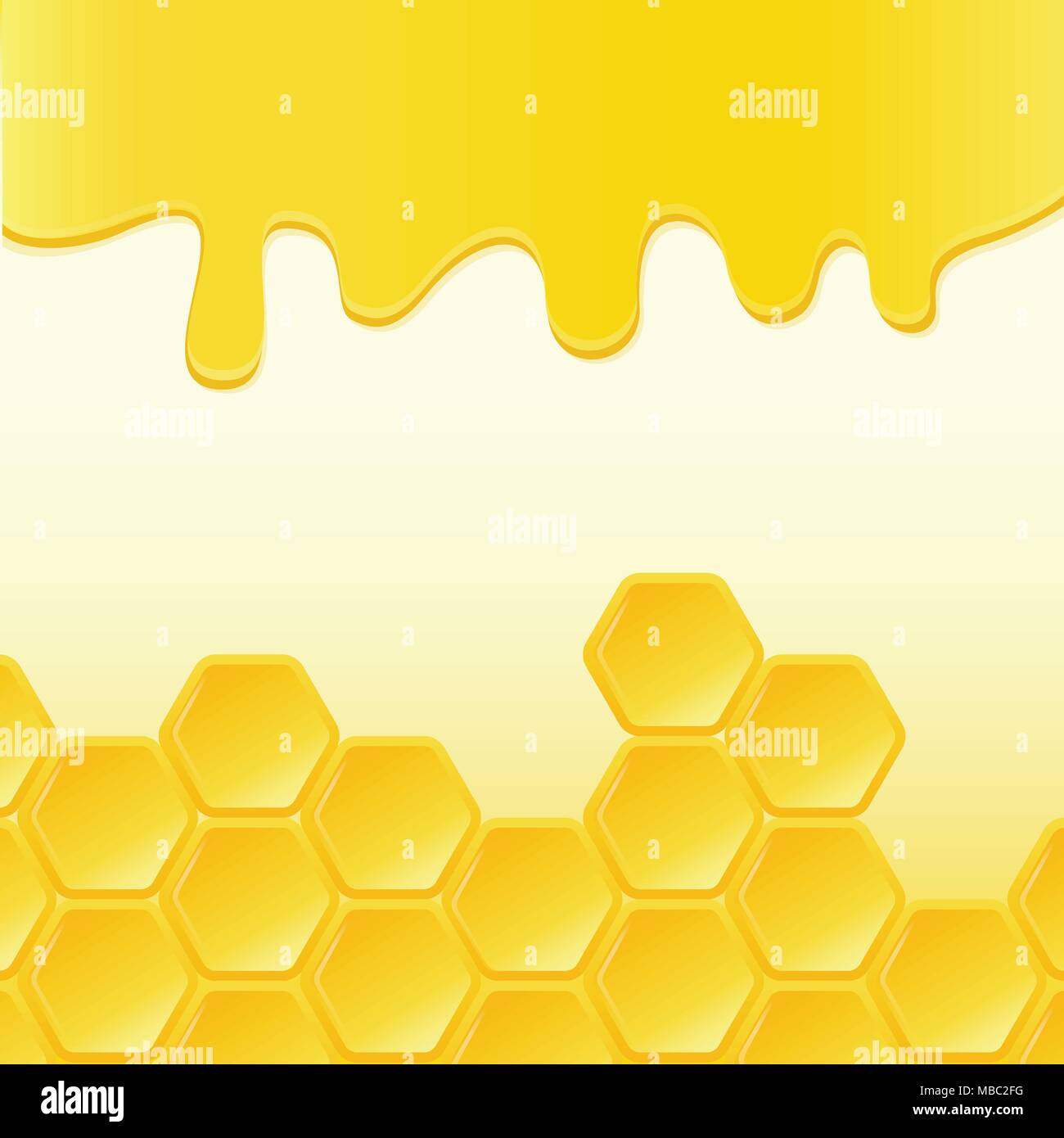 Abstract background with honeycomb. Vector illustration Stock Vector