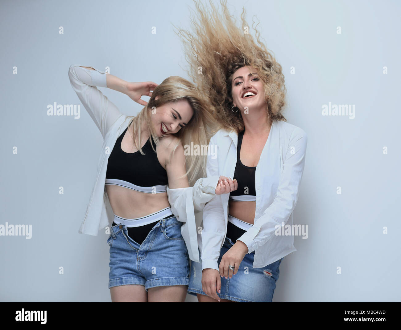 Two Young Models Two Young Models