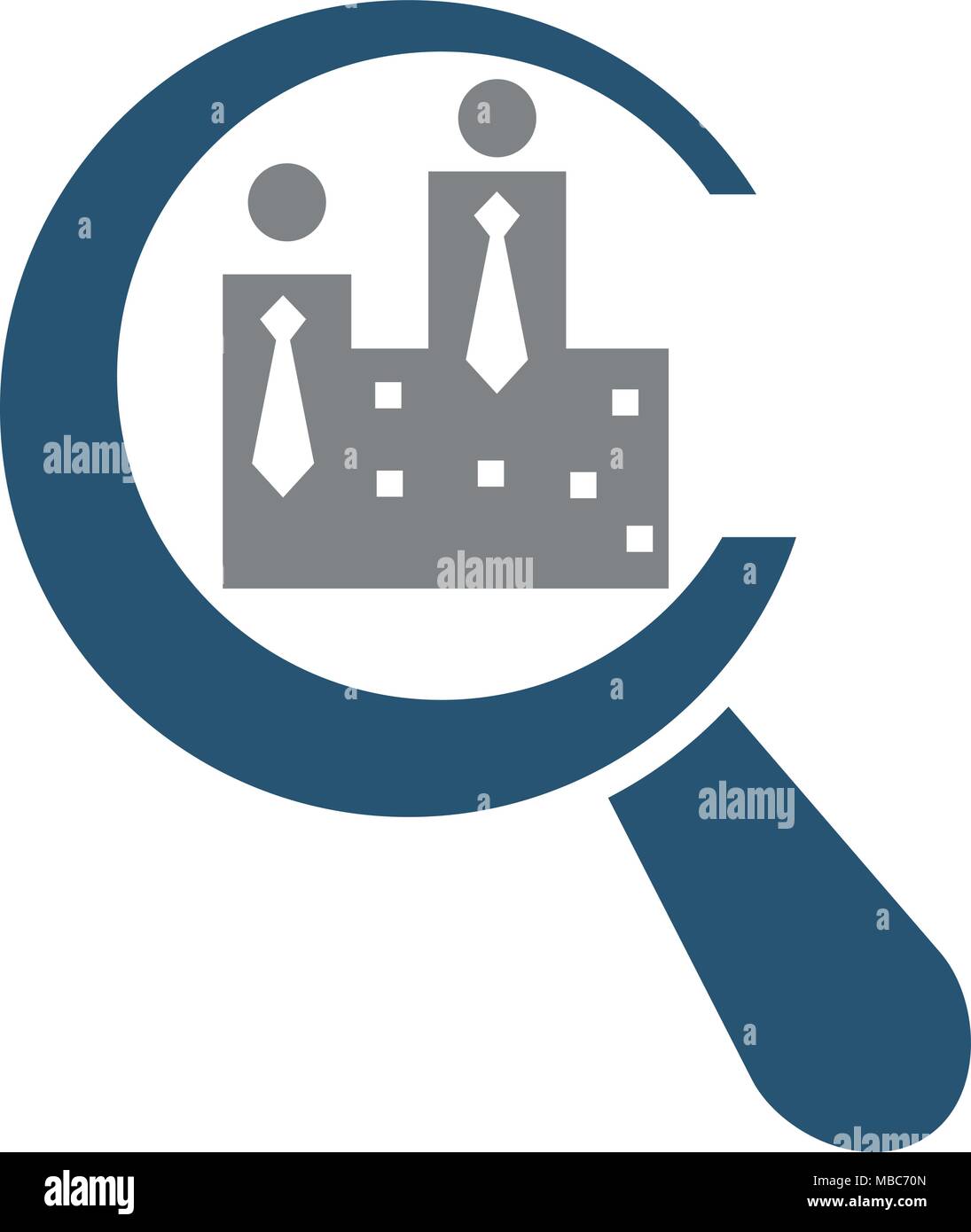City Job Search Stock Vector Image &amp; Art - Alamy