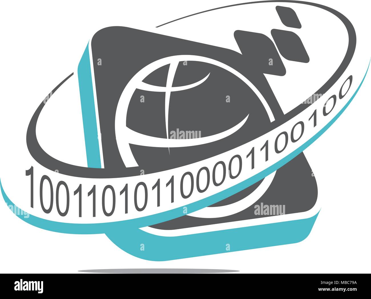 Icon wireframe programming Stock Vector Images - Alamy