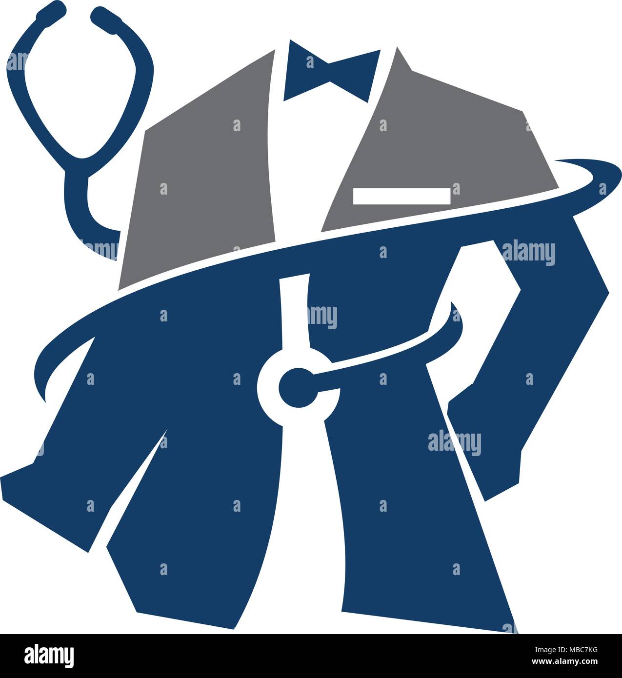 Clothing for Doctor Tailor Service Stock Vector