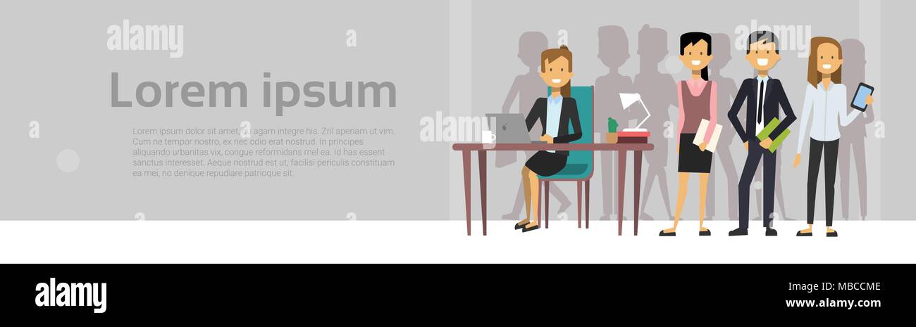 Group Of Business Peiople Brainstorming Meeting Over Background