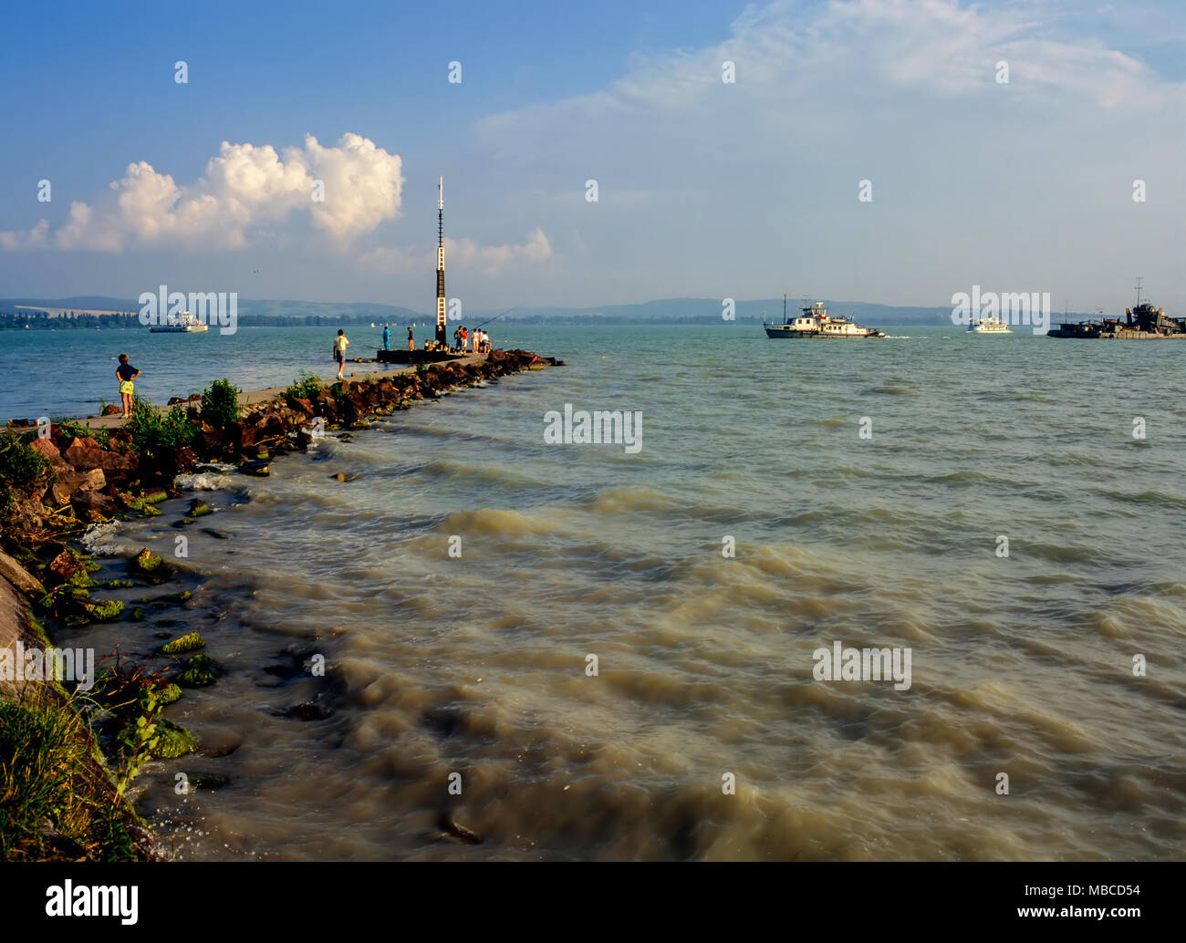 Lake Balaton, Hungary Stock Photo Alamy