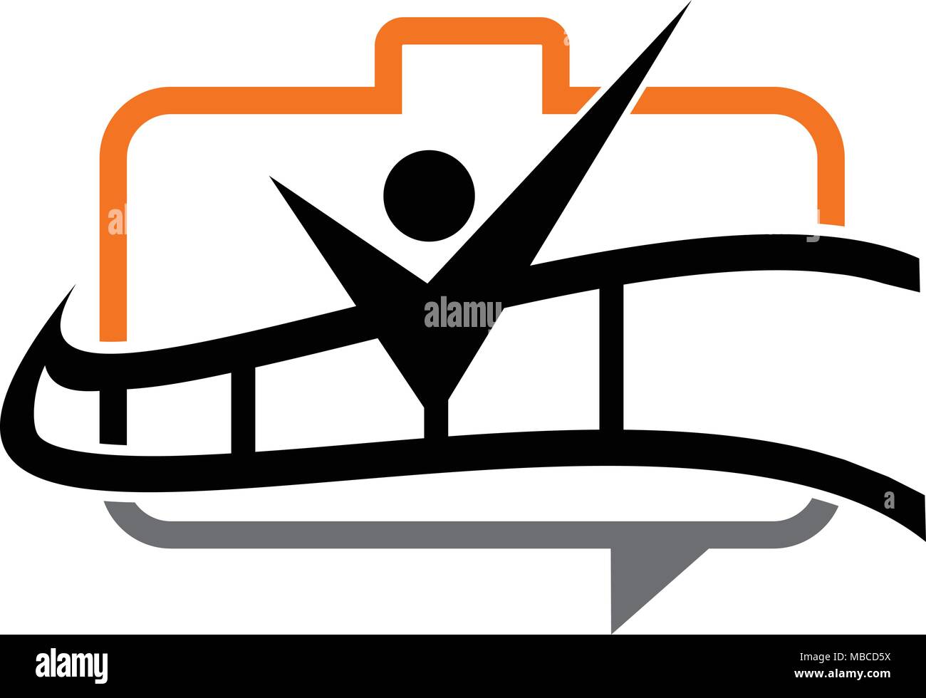 Success Photographer Logo Design Template Vector Stock Vector