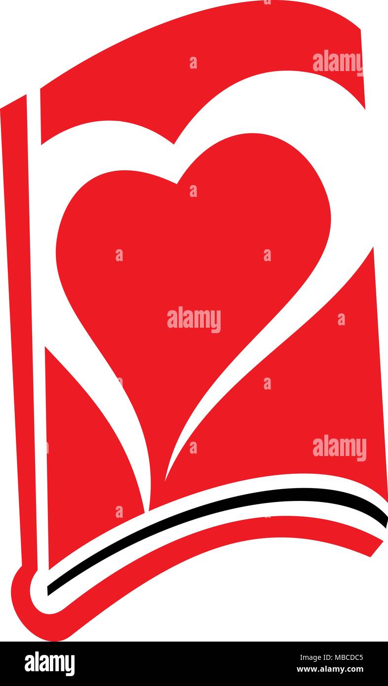Book of Love Stock Vector