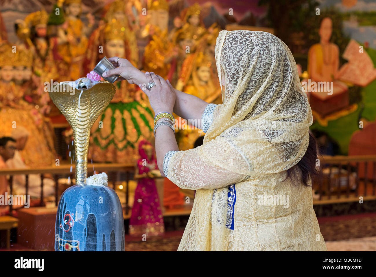 God figure on hindu temple in hires stock photography and images Alamy