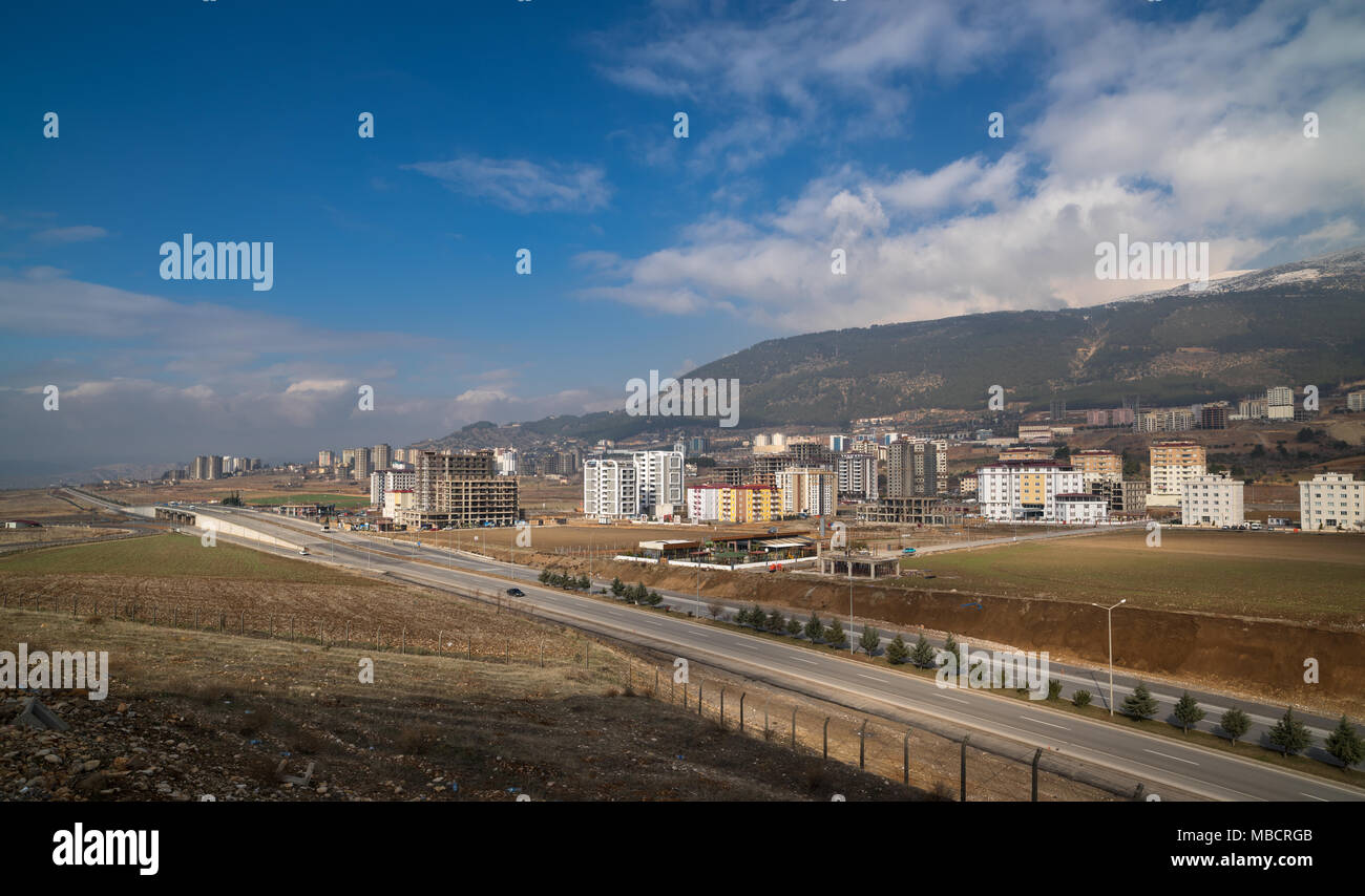 Kahramanmaraş city view - Turkey Stock Photo