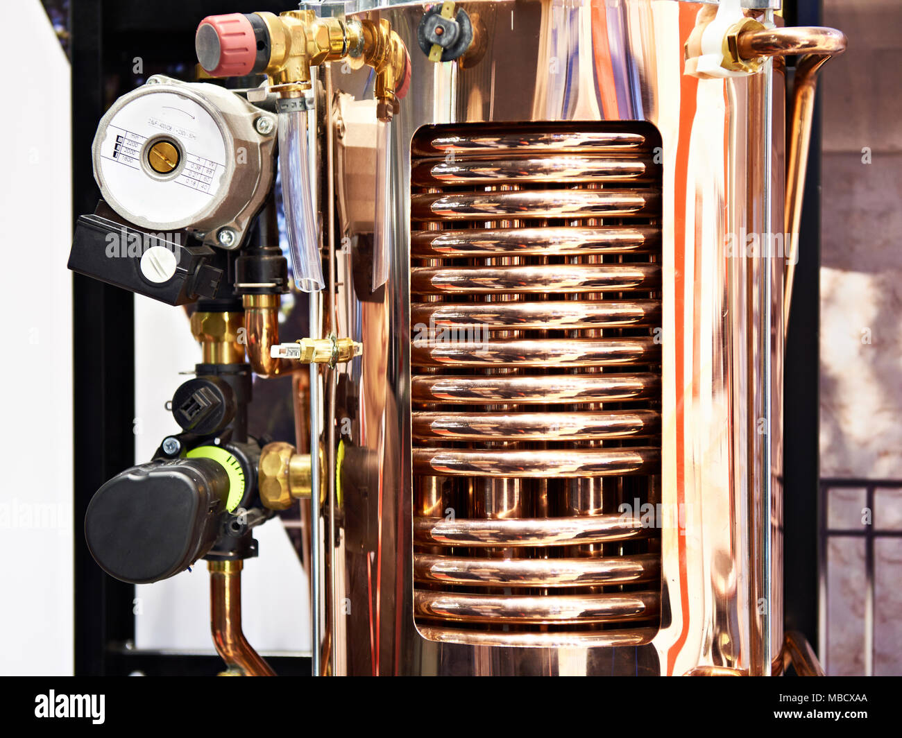 Copper Pipe Radiator High Resolution Stock Photography and Images - Alamy