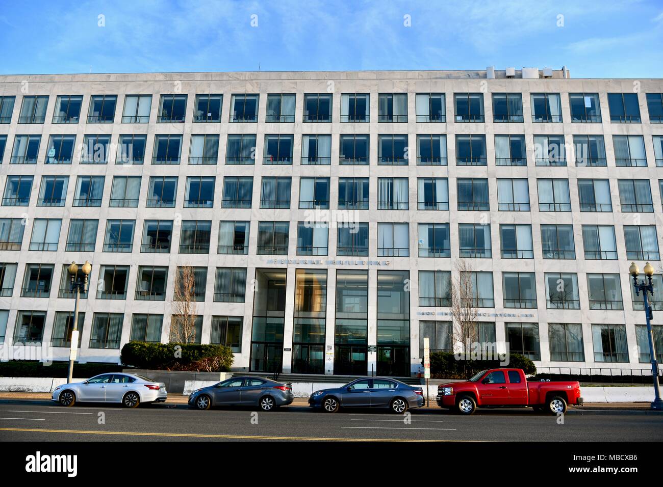 Department of Transportation Federal Aviation Administration Orville Wright Building in Washington DC, USA Stock Photo