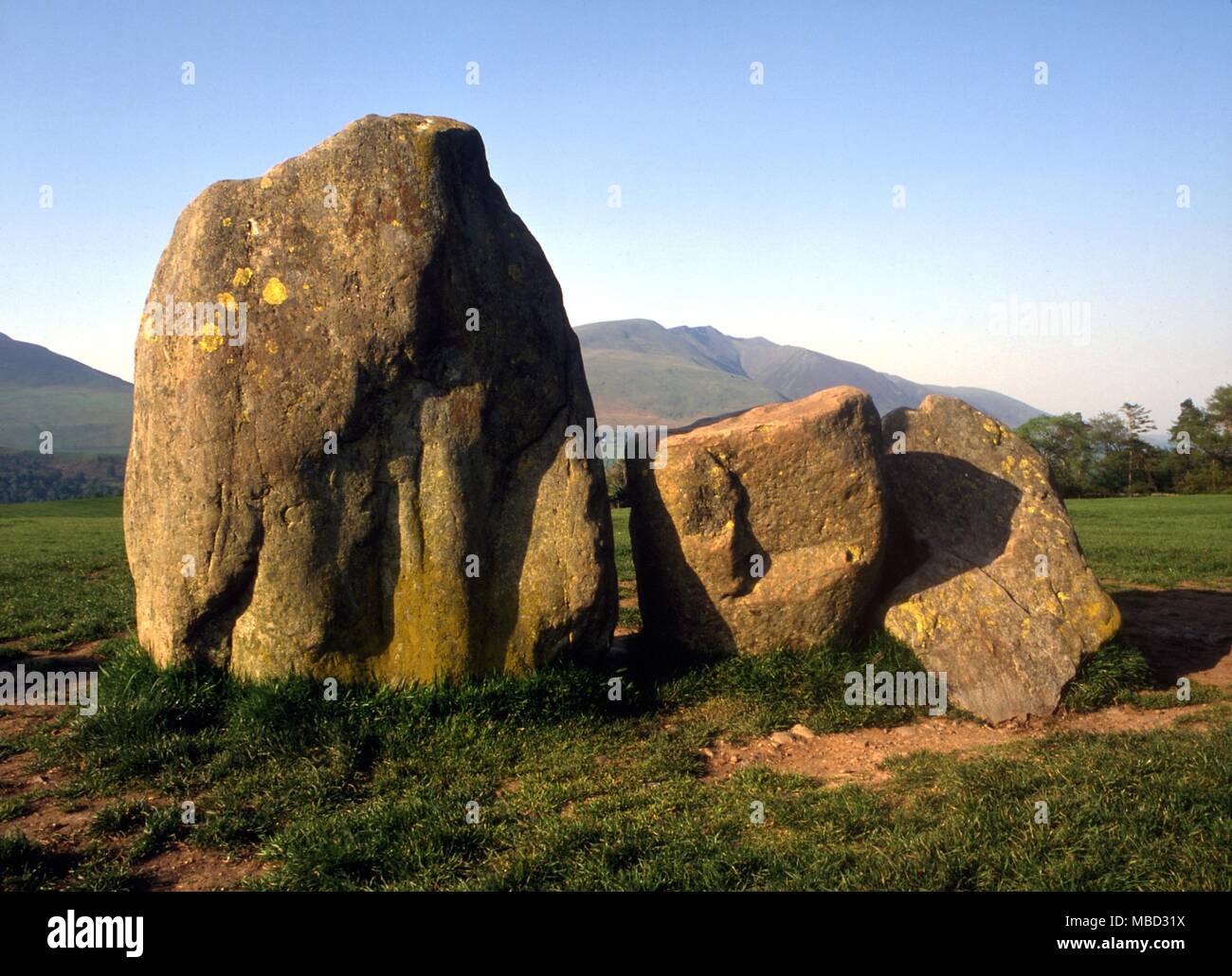 Stone Circles - Castlerigg The 'Carles' of Castlerigg Circle near ...