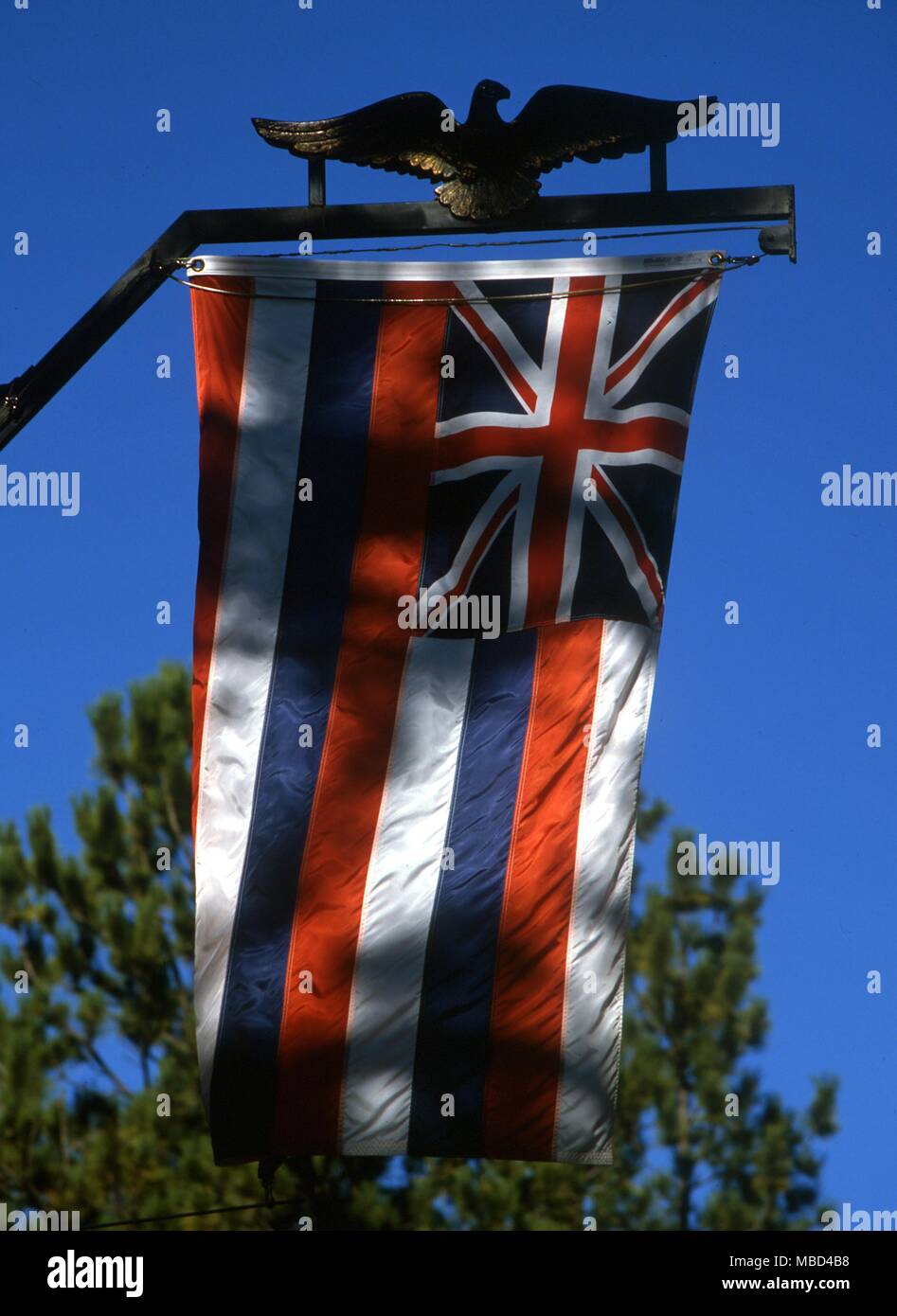 Flags - State flag of Hawaii, USA. - ©Charles Walker / Stock Photo