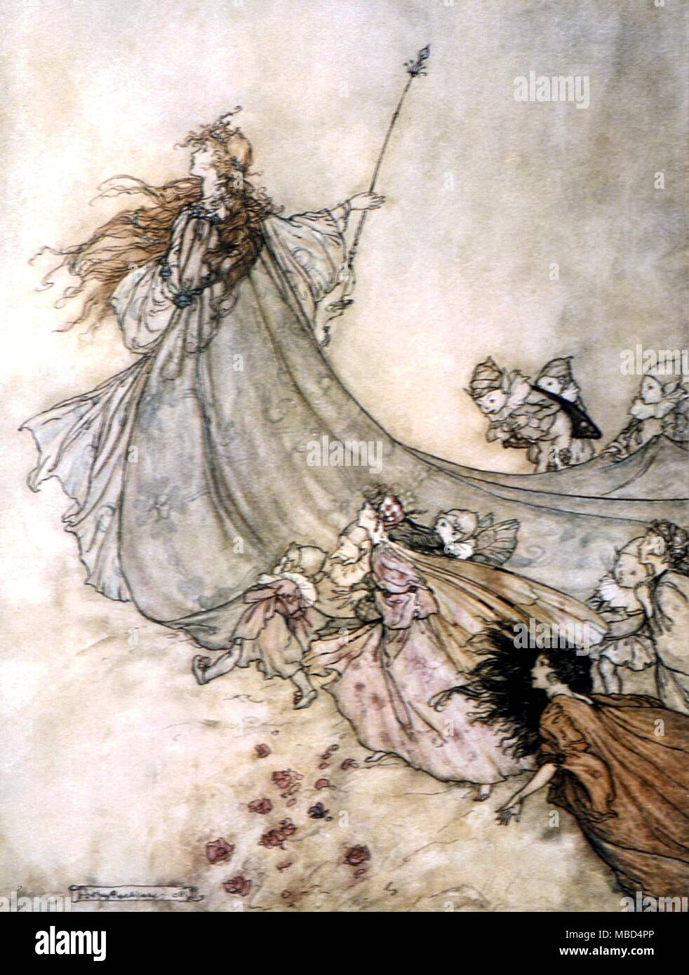 A midsummer night's dream fairy hi-res stock photography and images - Alamy, image size:982x1390