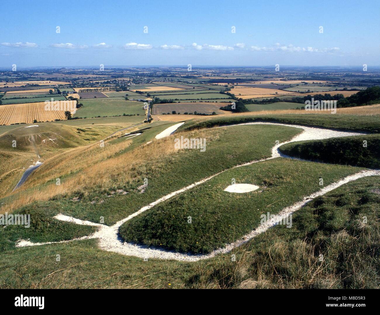 210. Uffington, England The White Horse of Uffington (hill figure) ©2006 Charles Walker / Stock Photo