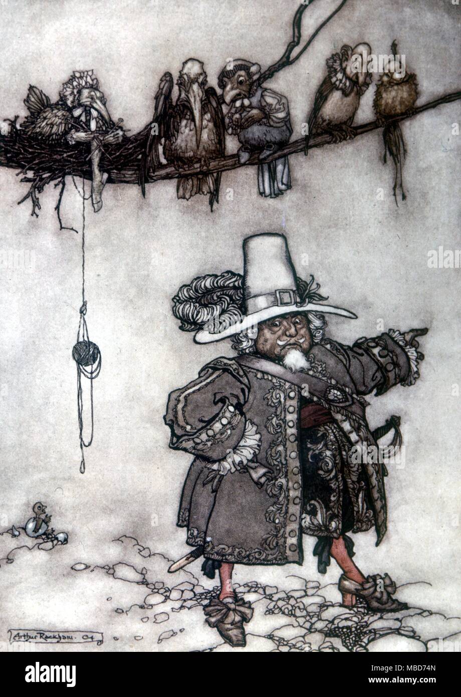 Fairies - An illustration by Arthur Rackham - from the 1905 edition of ...