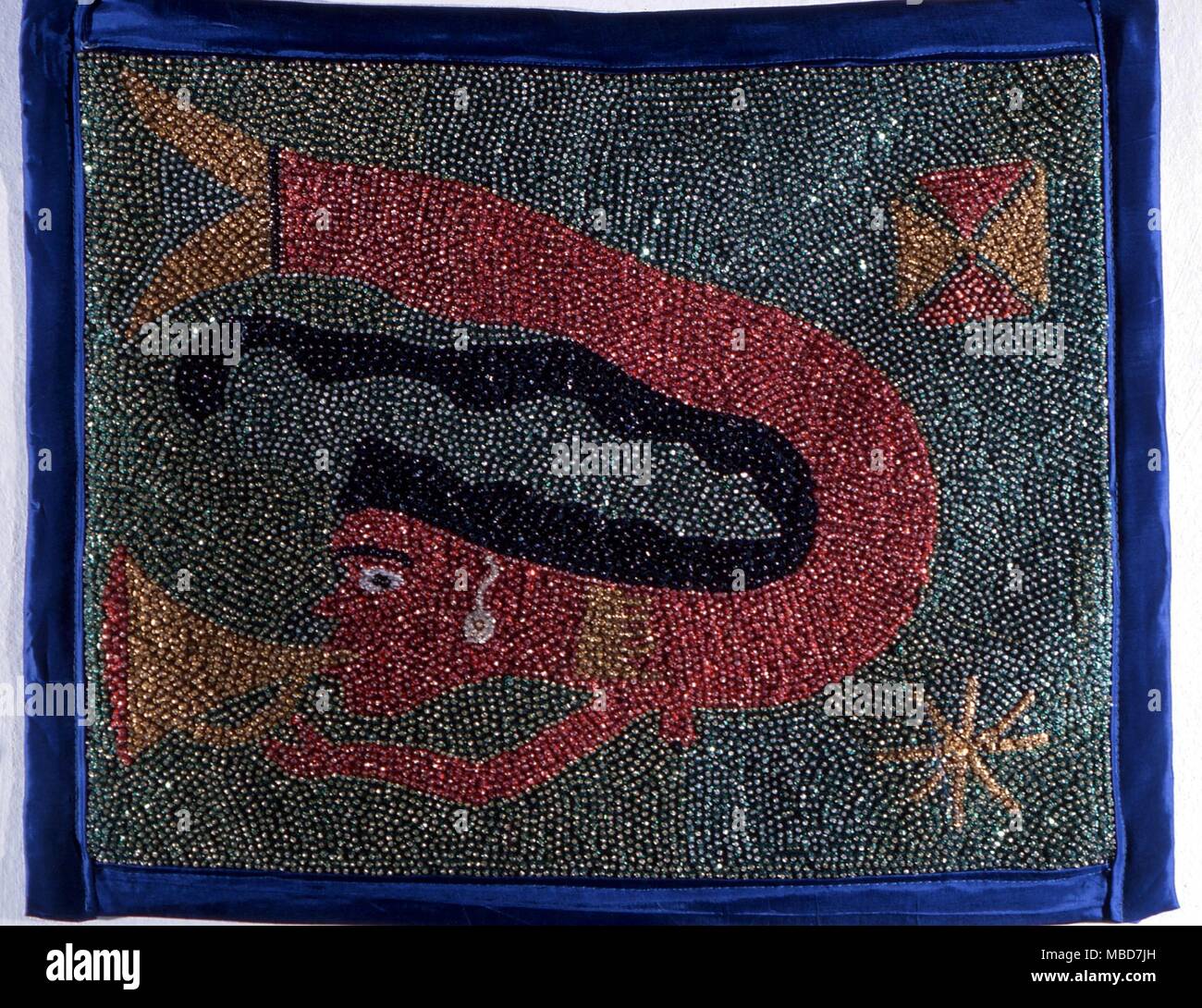 VOODOO ART Voodoun altar painting, 'La Sirene' by Paul Laurent, 1994 Stock Photo Alamy