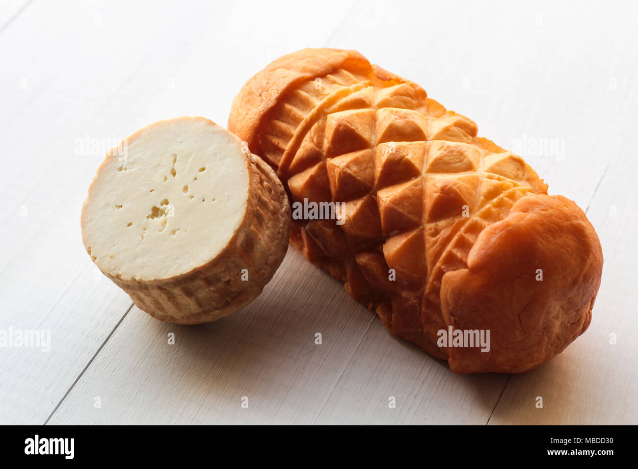 oscypek, oscypki traditional smoked cheese made of sheep milk in