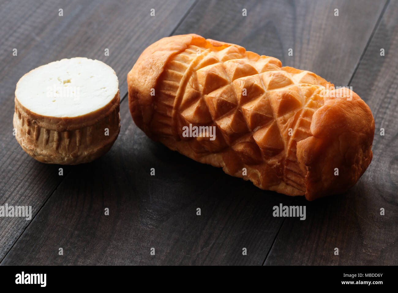 oscypek, oscypki traditional smoked cheese made of sheep milk in