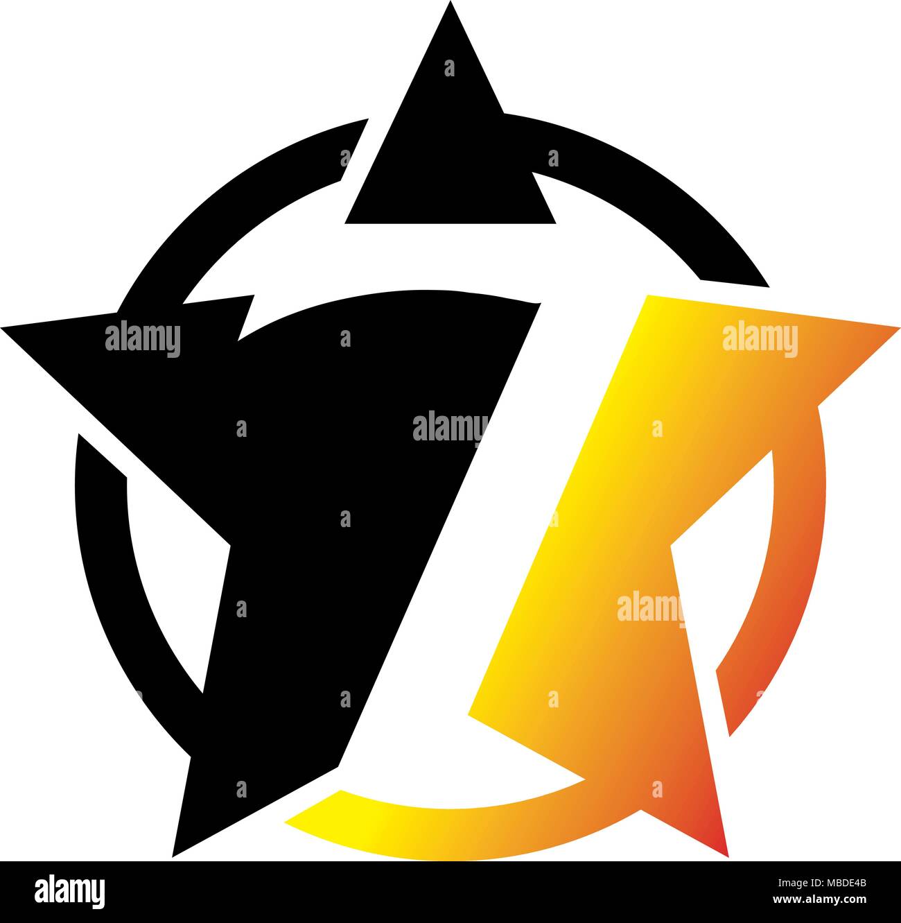【お買得】 Vector Template Design Logo Star Seven Stock Image Vector トップス
