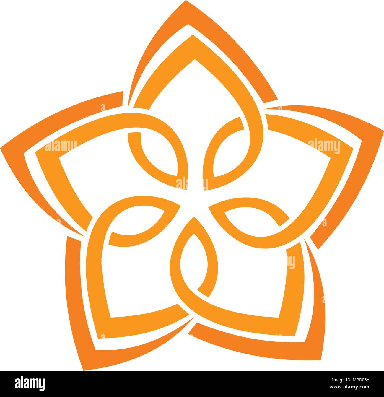 Abstract Star Logo Design Template Vector Stock Vector Image & Art - Alamy