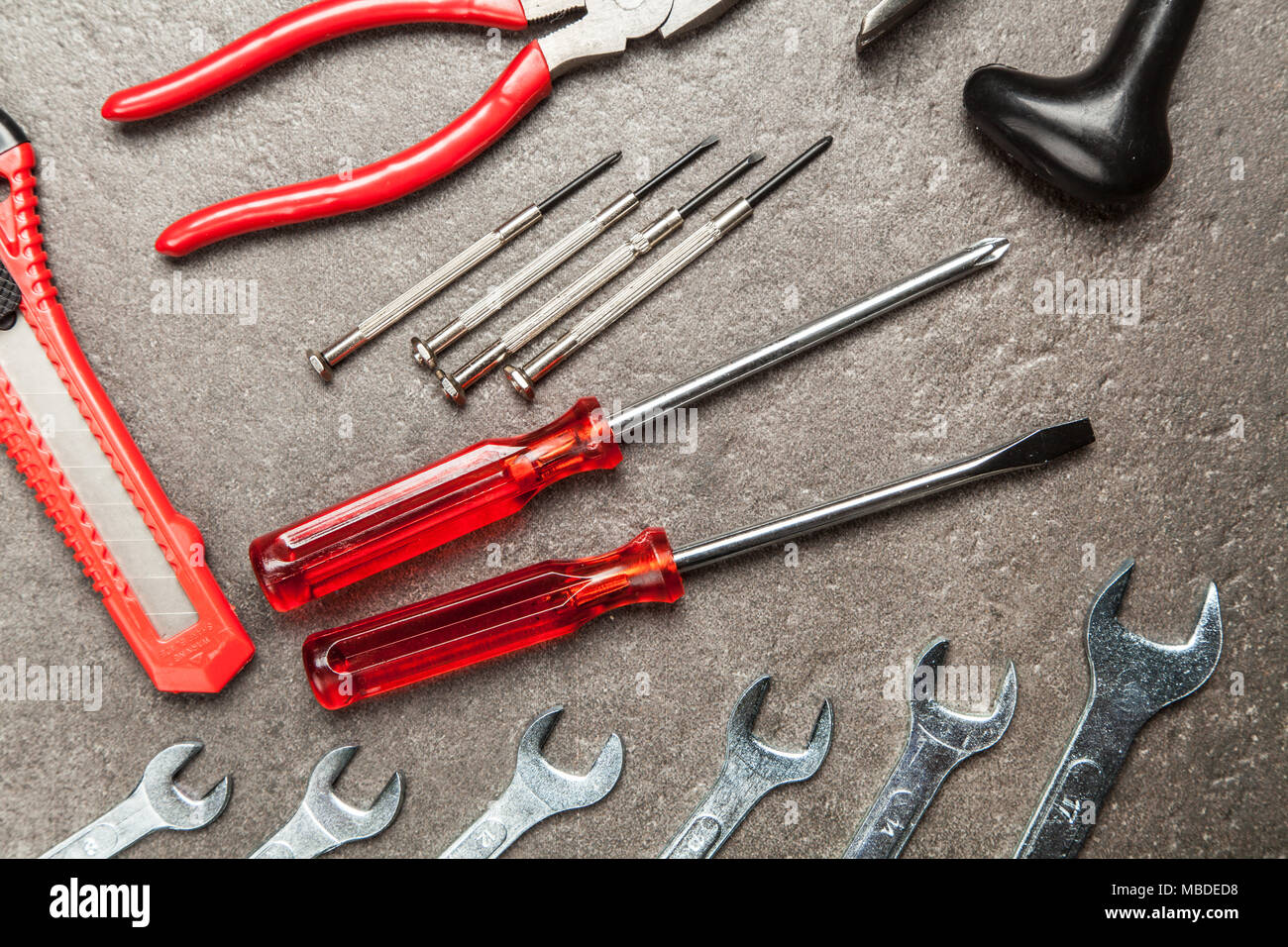 DIY Tools set Stock Photo Alamy