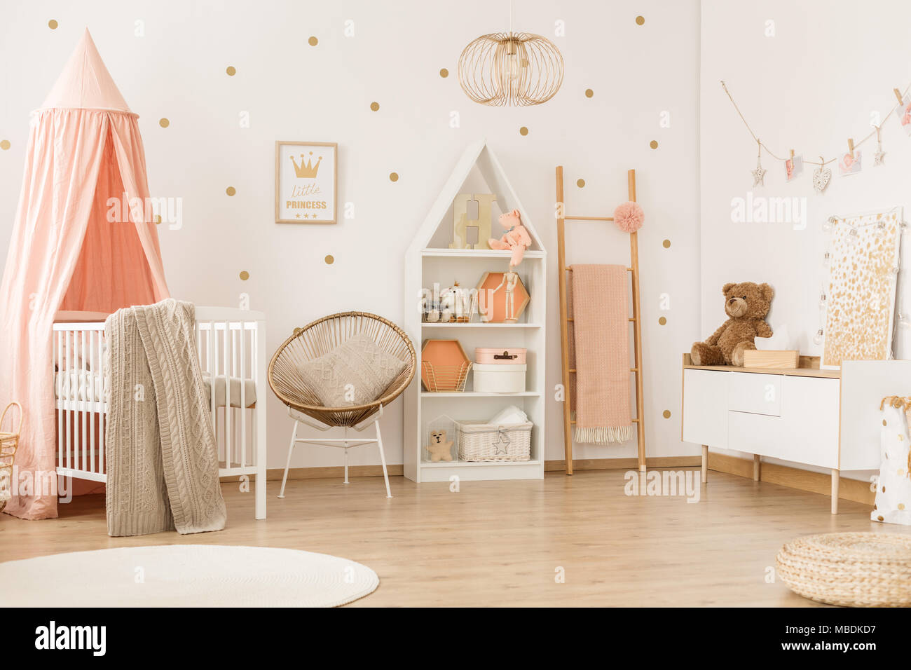 scandi crib