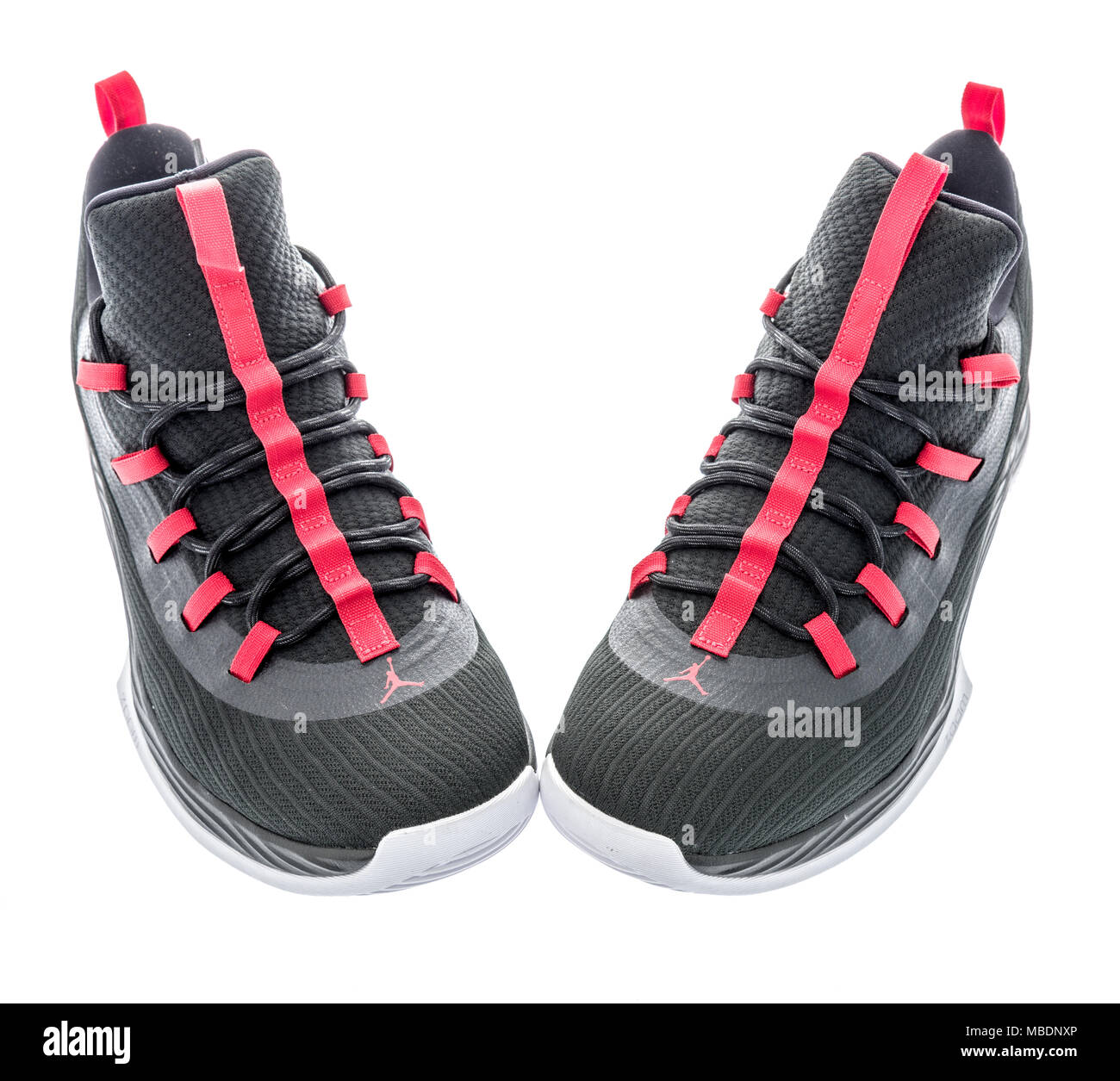 Nike shoes Cut Out Stock Images & Pictures - Alamy