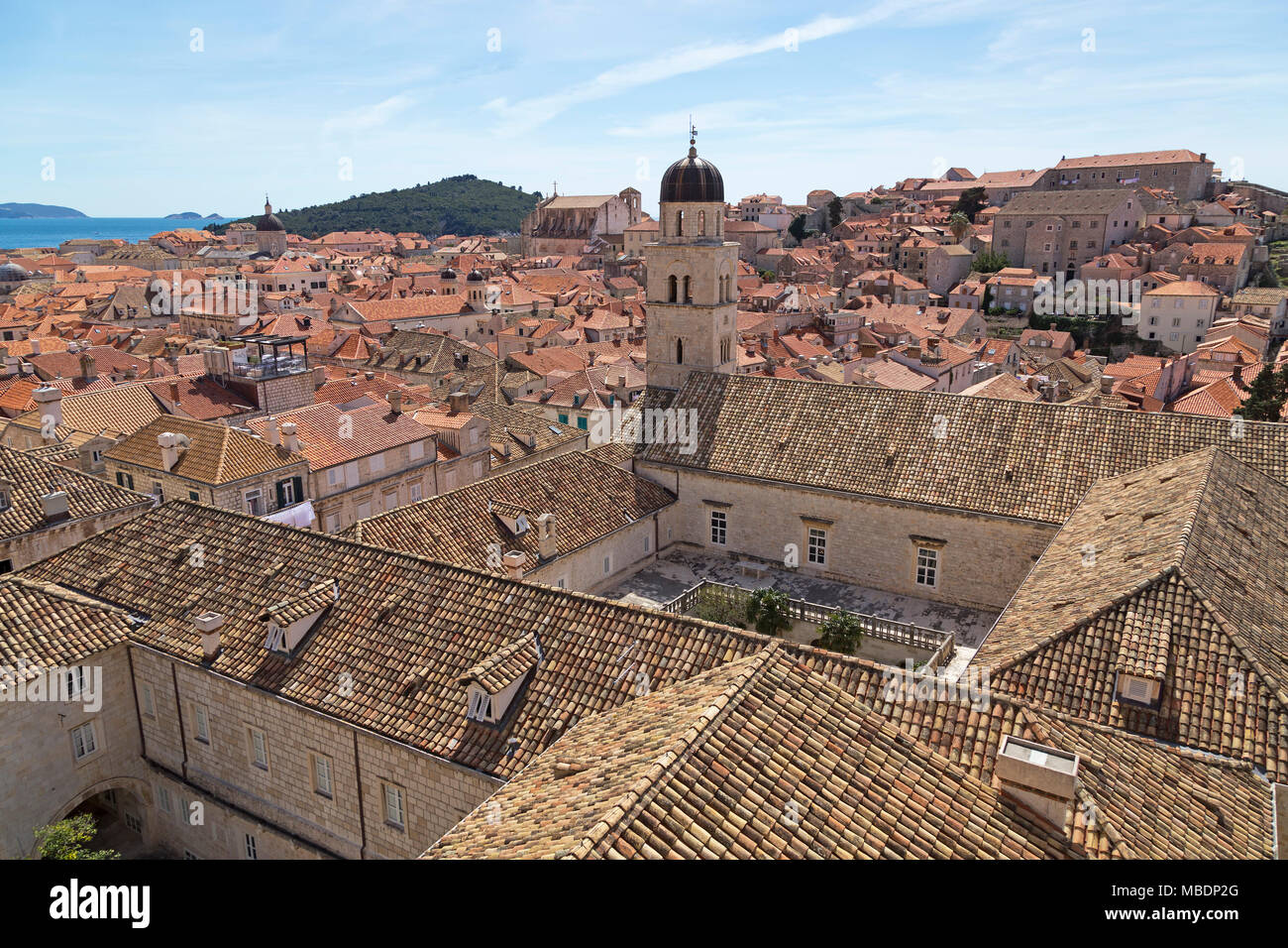 Franciscan Monastery, old town, Dubrovnik, Croatia Stock Photo