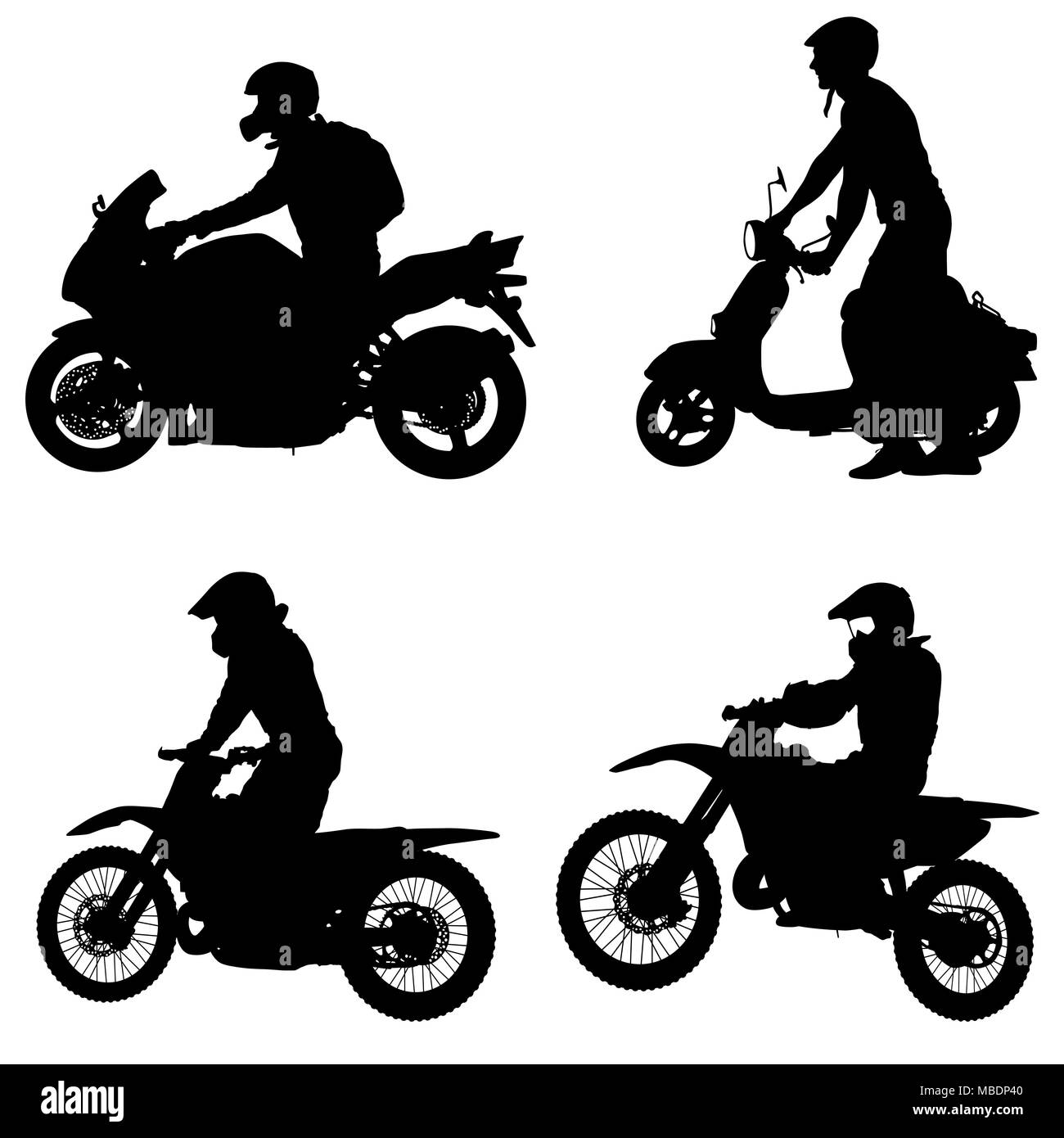 Dirt bike Cut Out Stock Images & Pictures Alamy