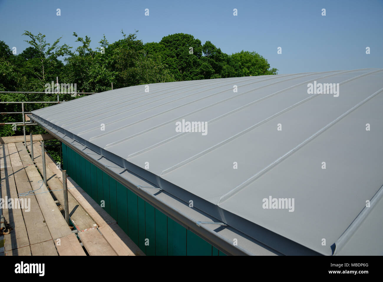zinc roof detail