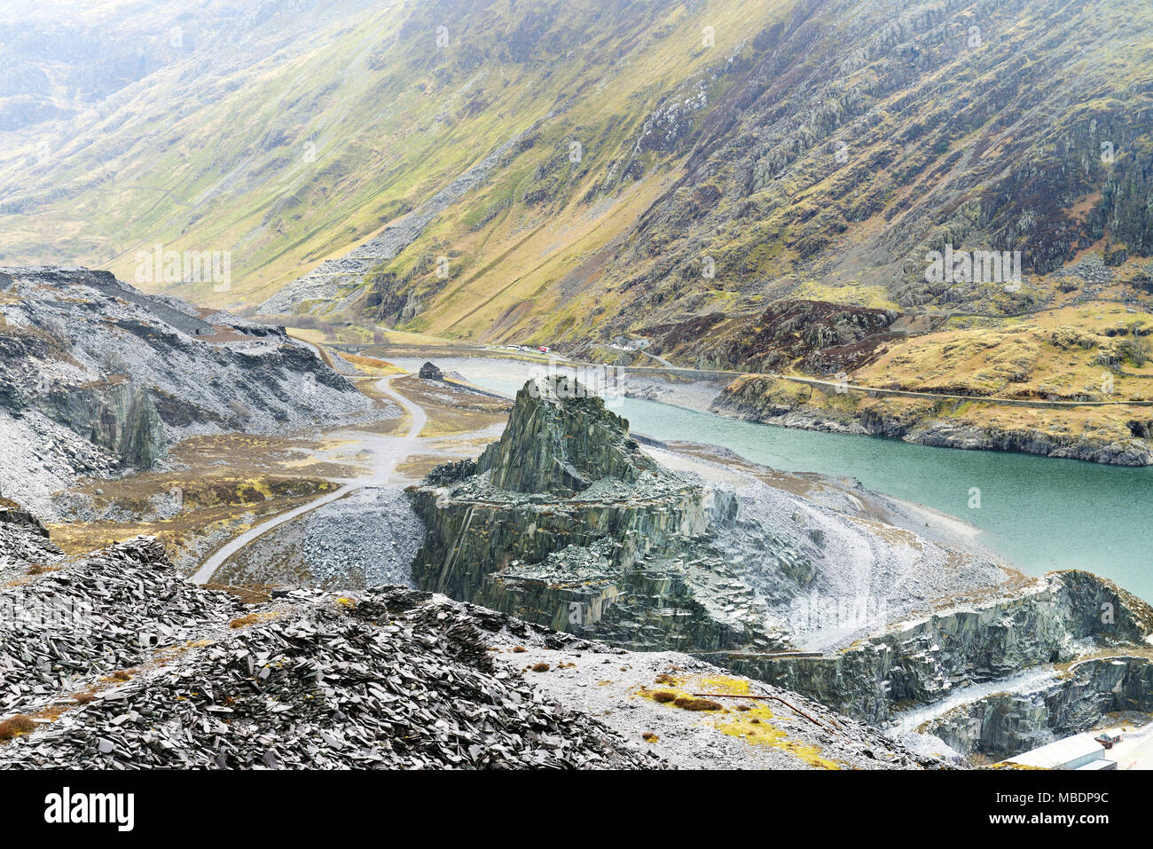 Dinorwic slate quarry hires stock photography and images Alamy
