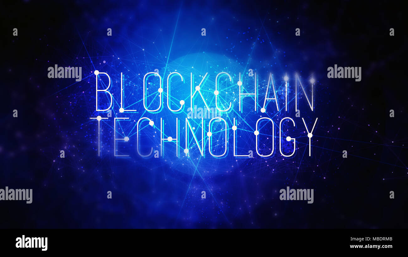 Blockchain technology, abstract conceptual illustration Stock Photo - Alamy