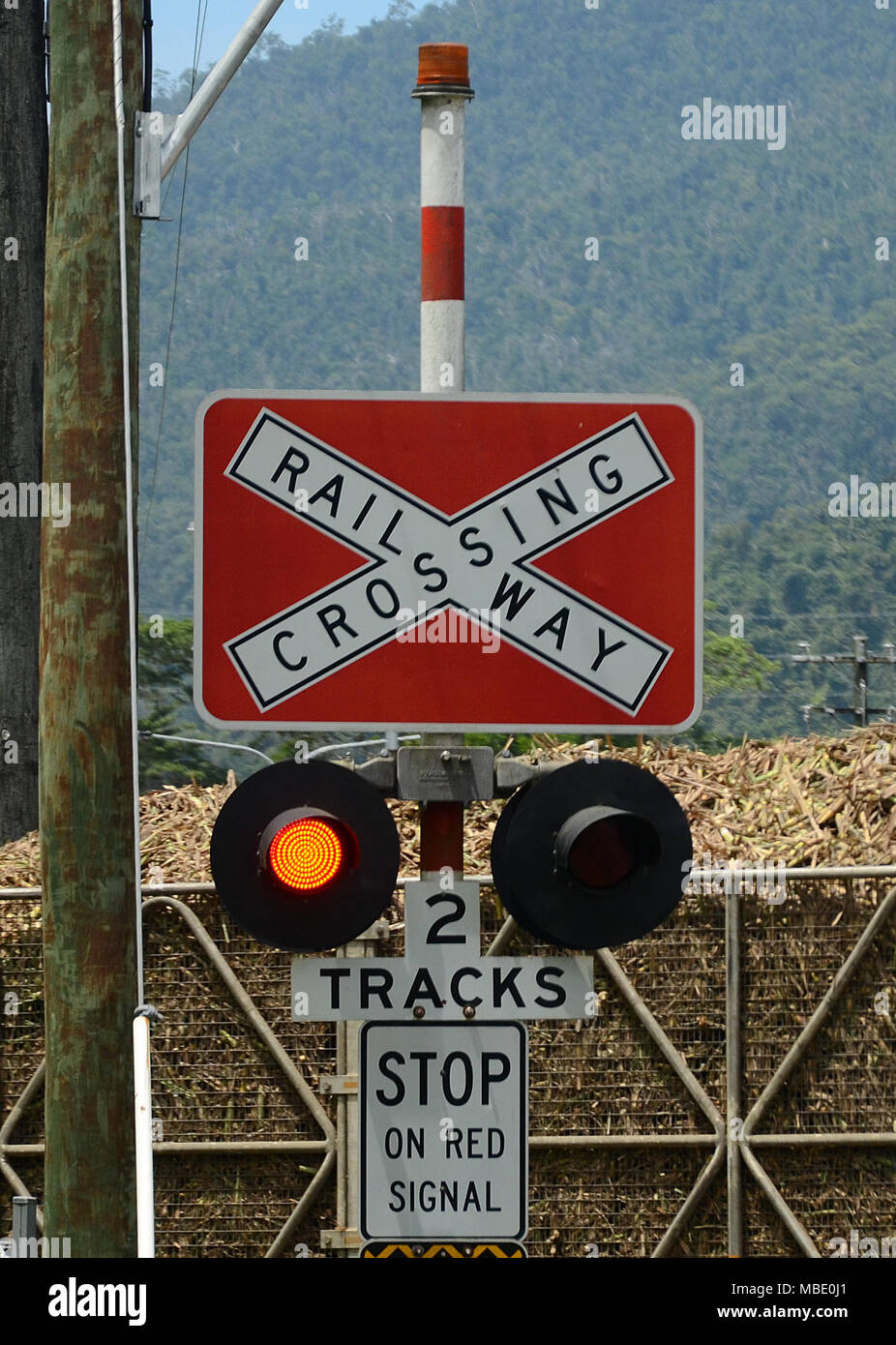 Railway network level crossing hi-res stock photography and images - Alamy