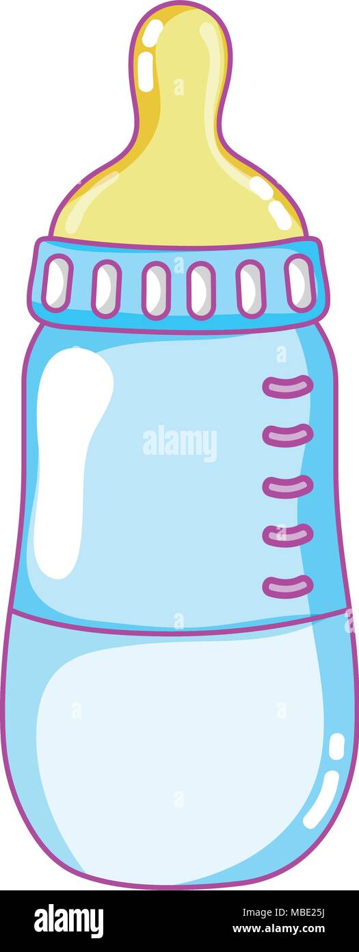baby bottle feeding with healthy milk Stock Vector Image & Art Alamy