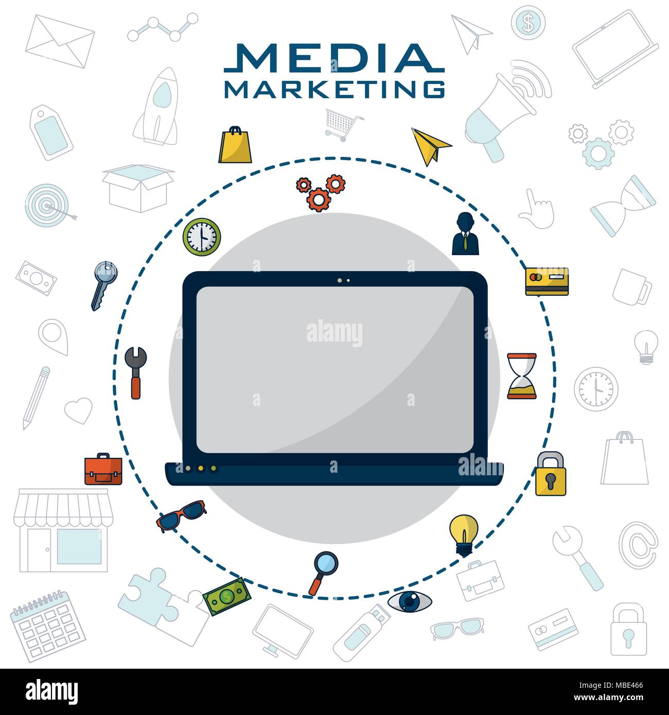 Digital marketing navigation Cut Out Stock Images Pictures Alamy