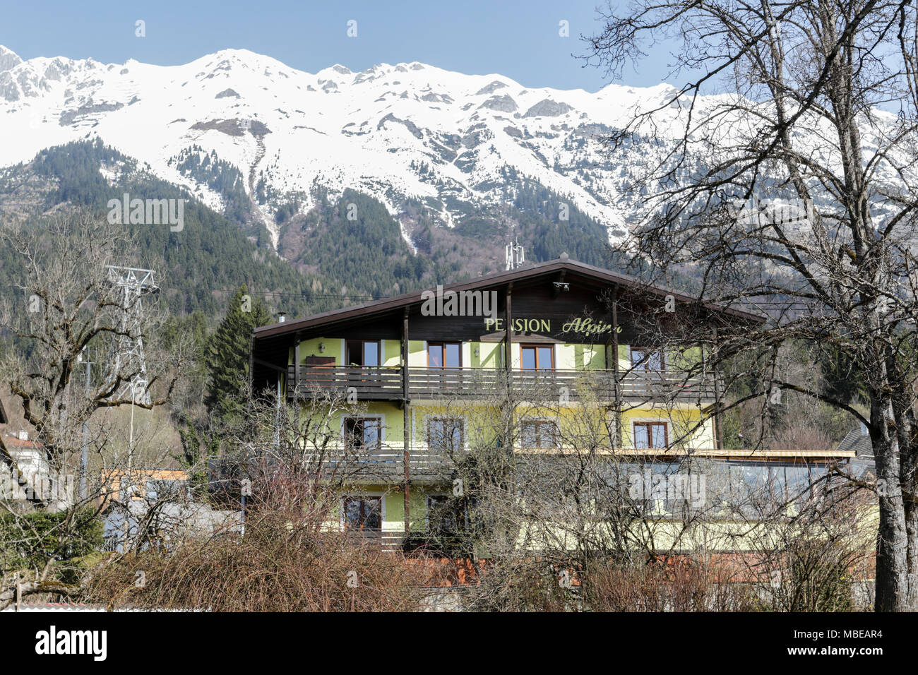 Urlaub in Tirol Stock Photo