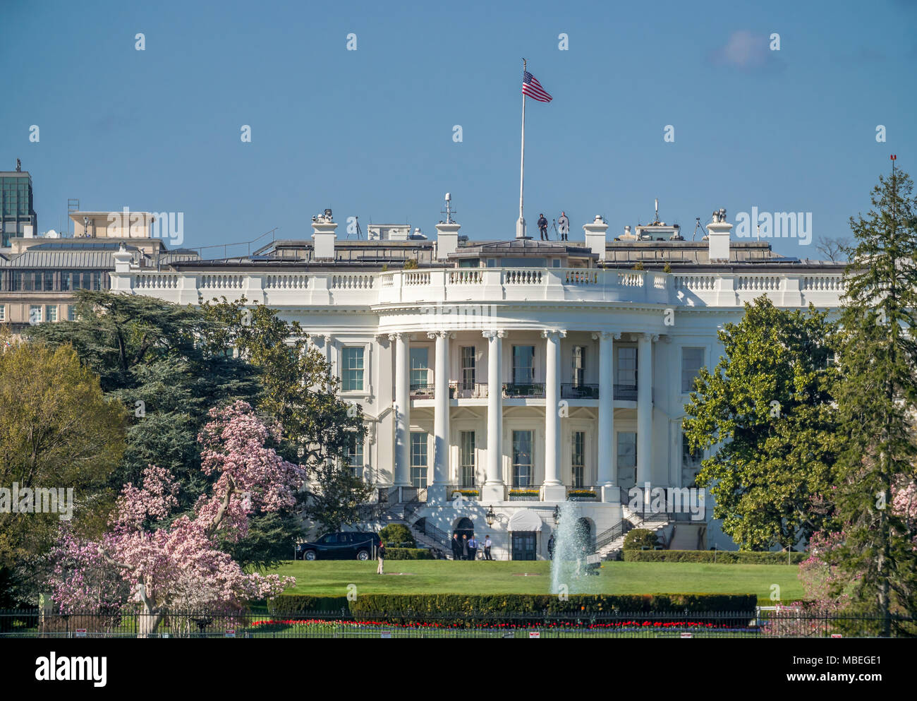 The White House in Washington DC Stock Photo Alamy