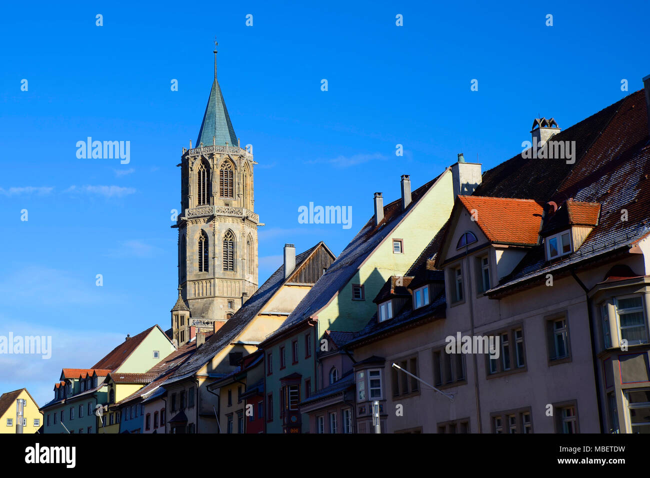 historical architectural center of Rottweil, Germany Stock Photo