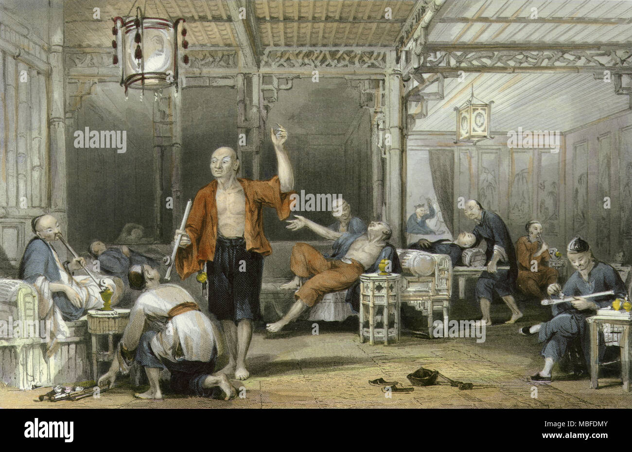 China opium hi-res stock photography and images - Alamy