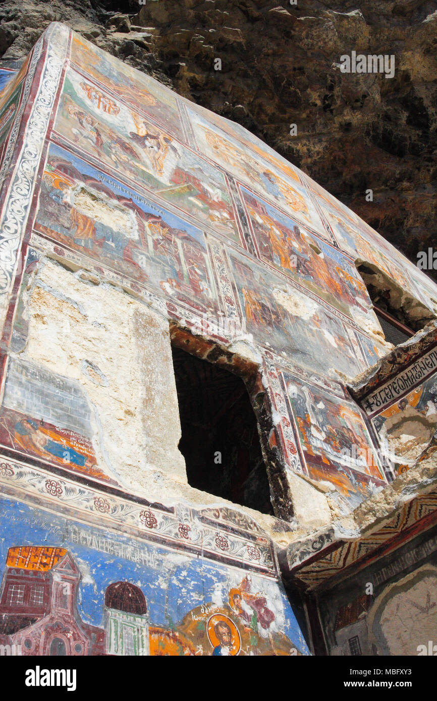 Greek Orthodox Sumela Monastery near Trabzon Turkey Stock Photo - Alamy