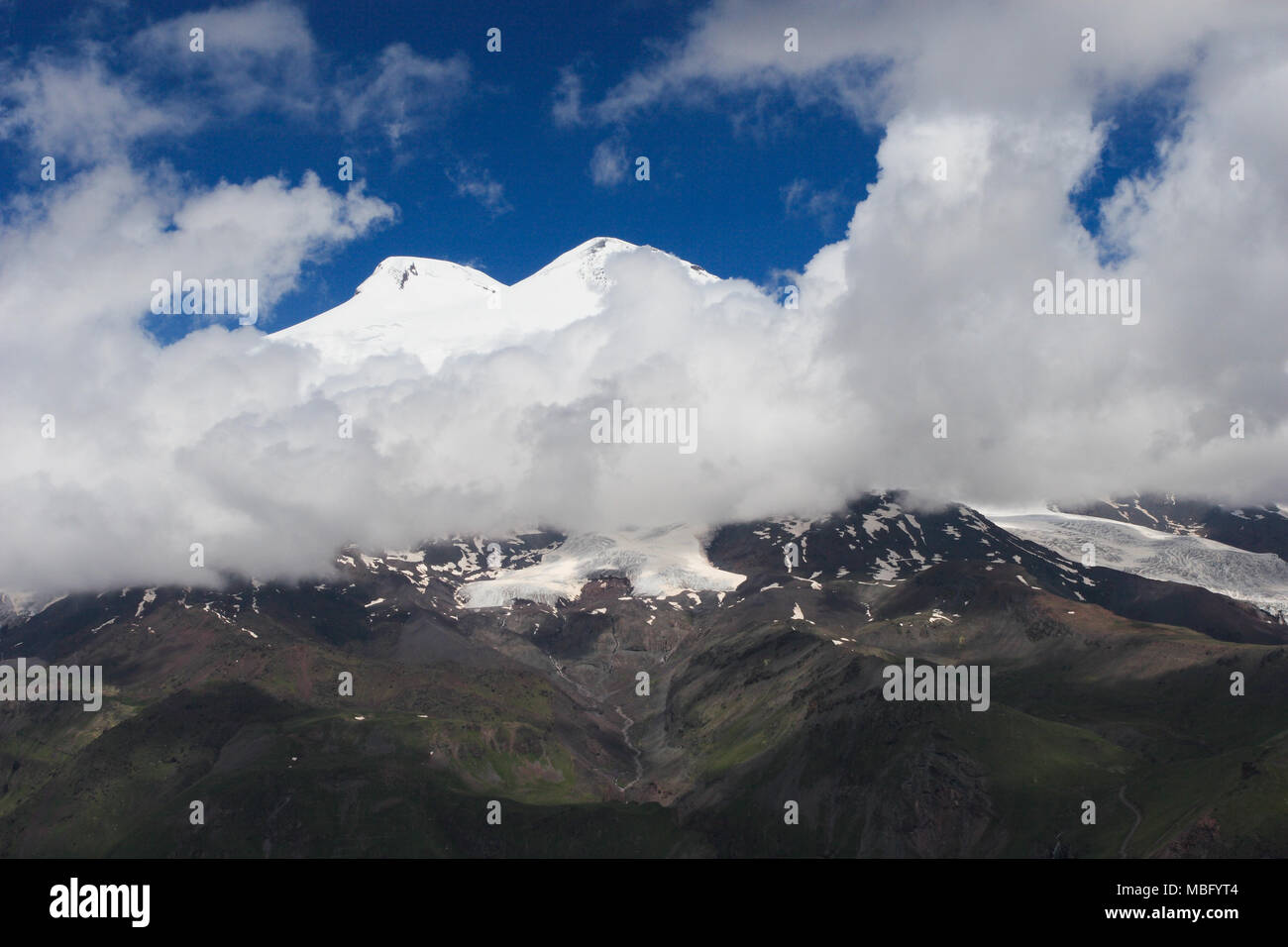 The highest mountain in Russia The highest mountain in Russia