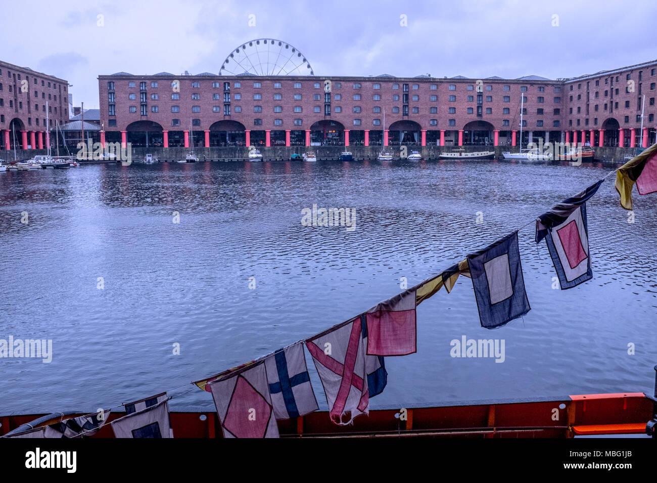 Liverpool Albert Dock - Stock Image