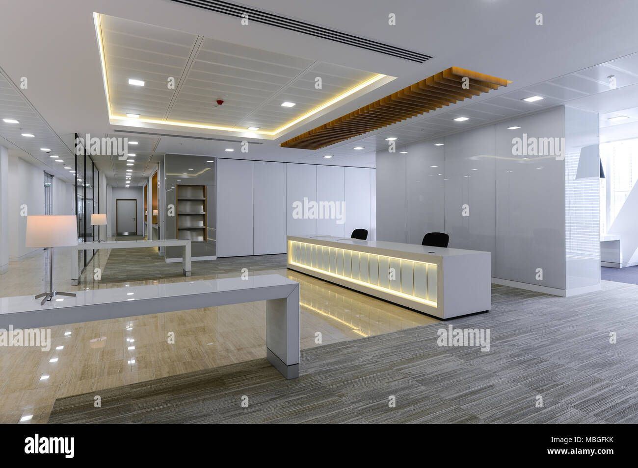 Office Reception Interior Design