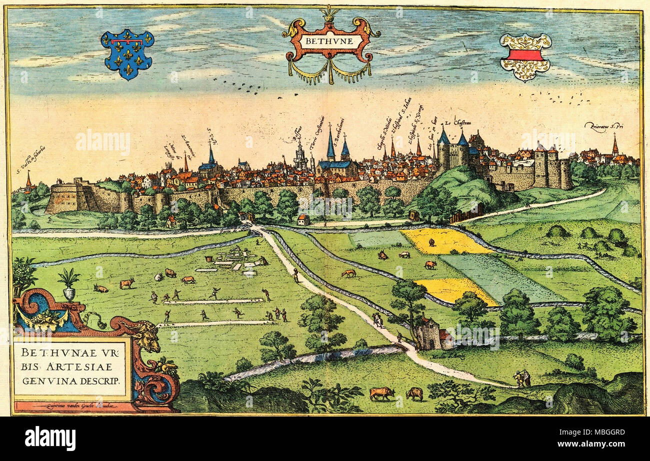 Map of bethune hires stock photography and images Alamy